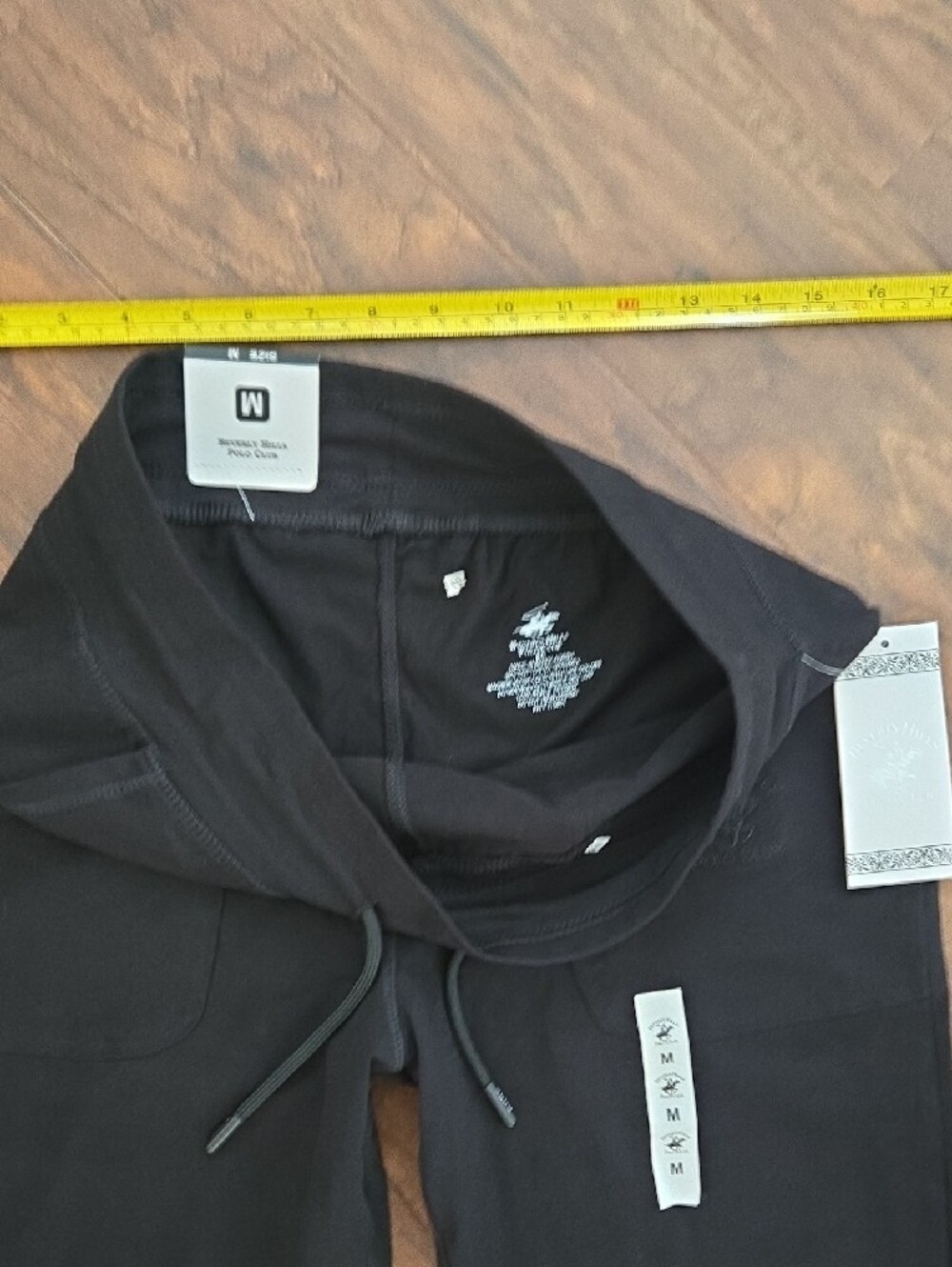 Beverly Hills Polo Club Black Joggers Men’s Size Medium NWT - Picture 6 of 9